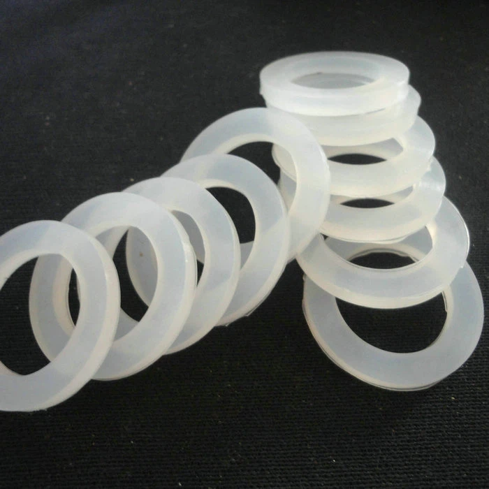 What is the heat aging resistance of NBR washers?
